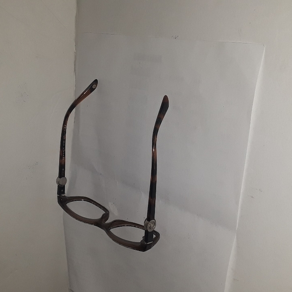 RARE GENUINE VERSACE MOD 3146 991 53 / 16 135 TORTOISE EYEGLASSES CATS EYE STYLE - Picture 4 of 9